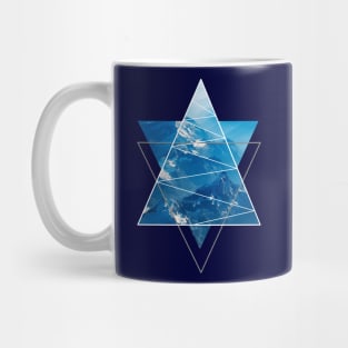 Mountain Blue Star Mug